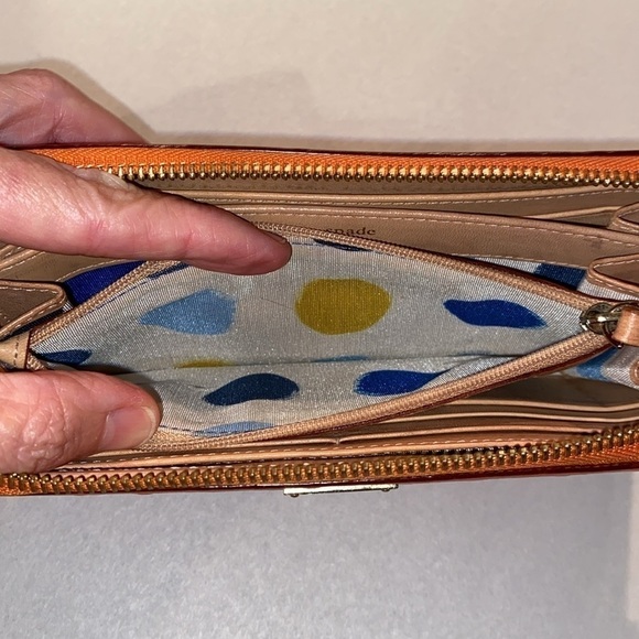 Kate Spade Riverside St Ostrich Wallet - Picture 7 of 13